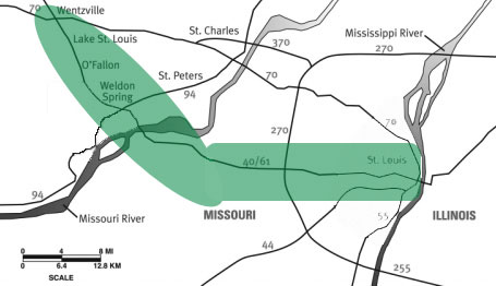 Service Area Map